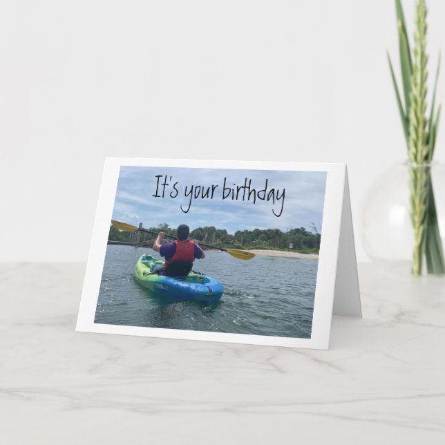 SÄTT UT OCH NJUTA DIN ***BIRTHDAY*** KORT (Framsida)