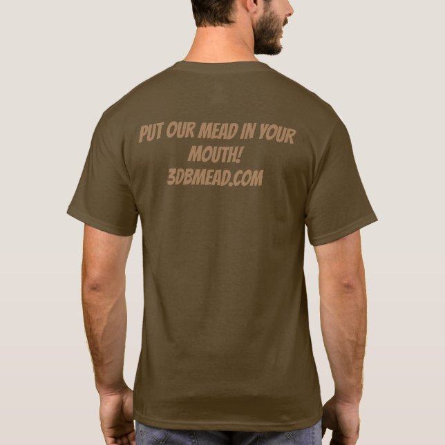 Sätt vår mjöd i munnen t shirt (Baksida)