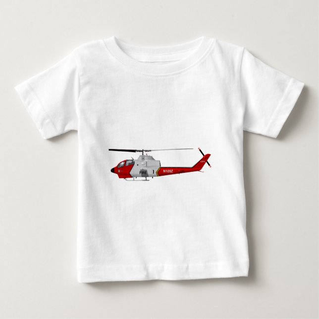 Sätta en klocka på AH-1 USFS avfyrar klockan T-shirt (Framsida)