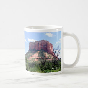 Sätta en klocka på den stenSedona muggen Kaffemugg