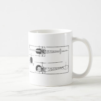 Sätta en klocka på helikopter 47 kaffemugg