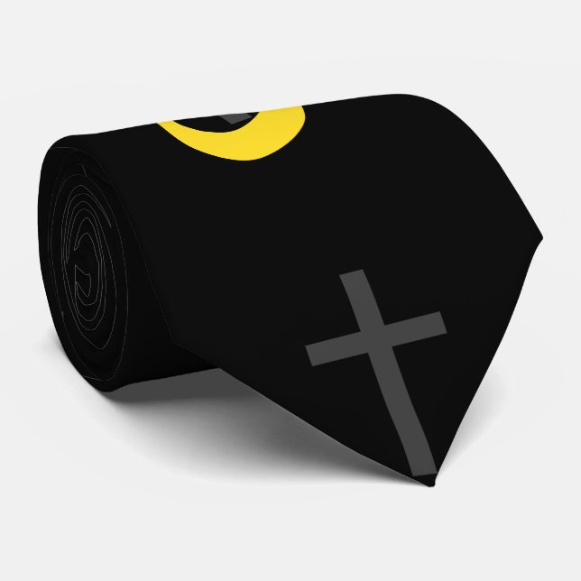 Sätta en klocka på kristen kor för slips (Rullad)