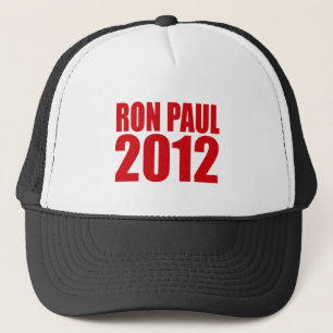 (Sätta en klocka på) RON PAUL 2012, Truckerkeps