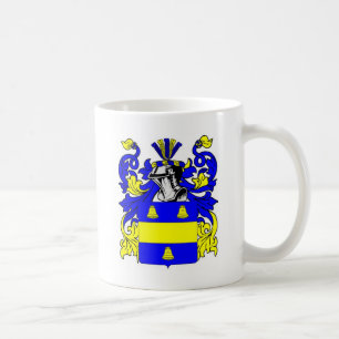 Sätta en klocka på vapenskölden (för engelska) kaffemugg