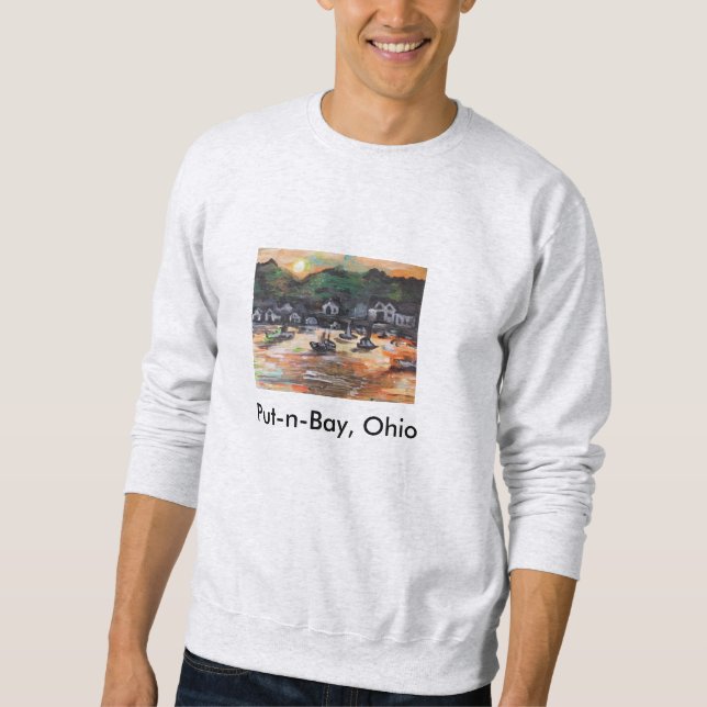 Sätta-n-Fjärd som målar #3 Sweatshirt (Framsida)