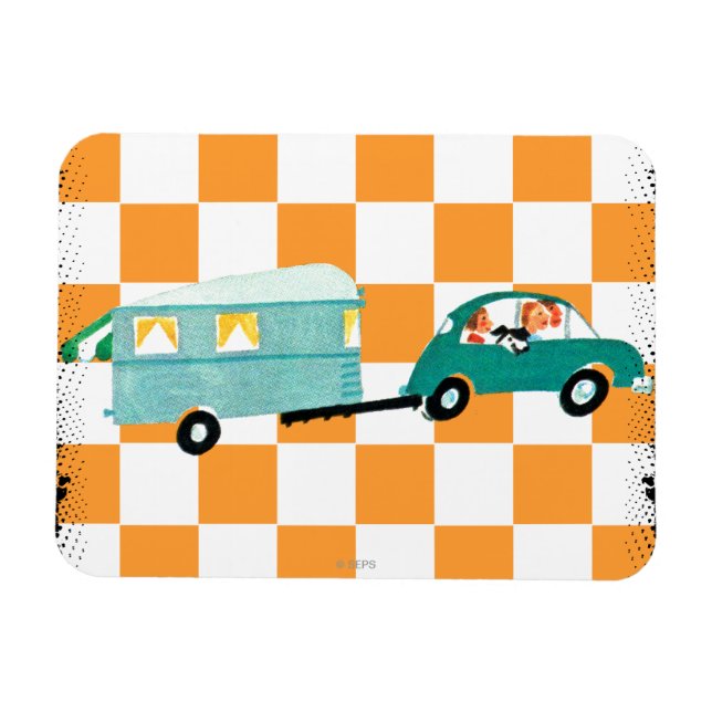 Sätta på den öppna vägen 1 magnet (Horisontell)