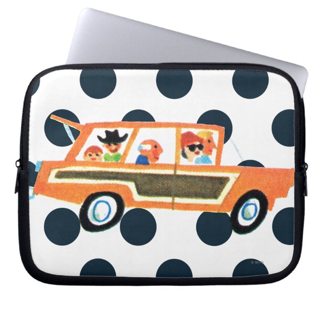 Sätta på den öppna vägen 4 laptop fodral (Framsidan)