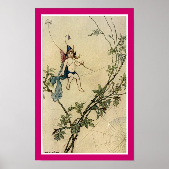 Sätta på en Spindeltråd Poster (Framsidan)