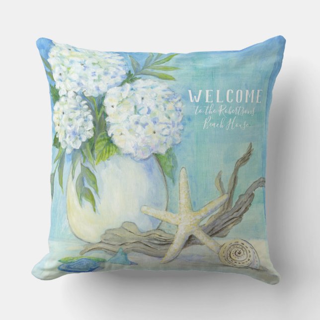 Sätta på land exponeringsglas för havet för kudde (Framsida)