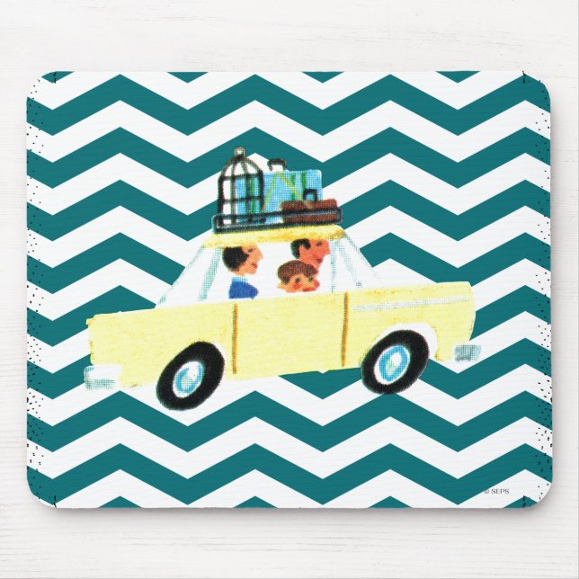 Sätta på öppen väg 2 musmatta (Framsidan)