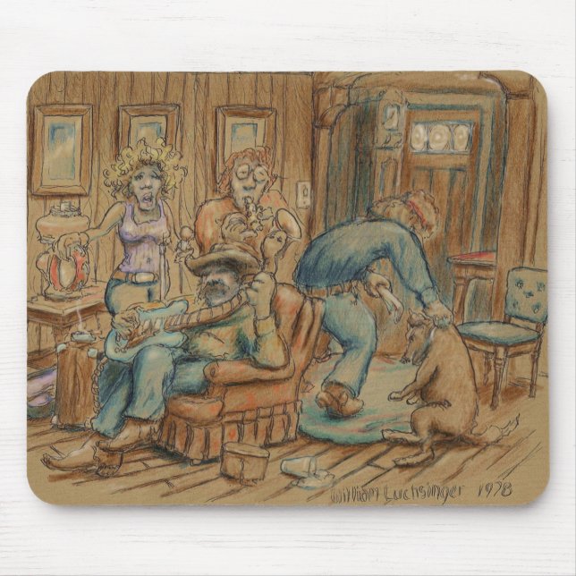 Sätta ut Baratonen - Mousepaden Musmatta (Framsidan)