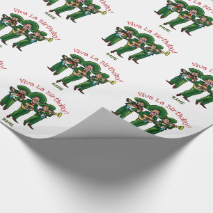 Sätter band den mexicanska mariachien för den Vi Presentpapper