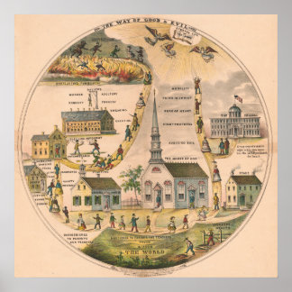 "Sätter för Bra och ondska" Poster