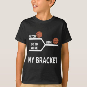 Sätter inom parantes rolig galenhet basket för t shirt