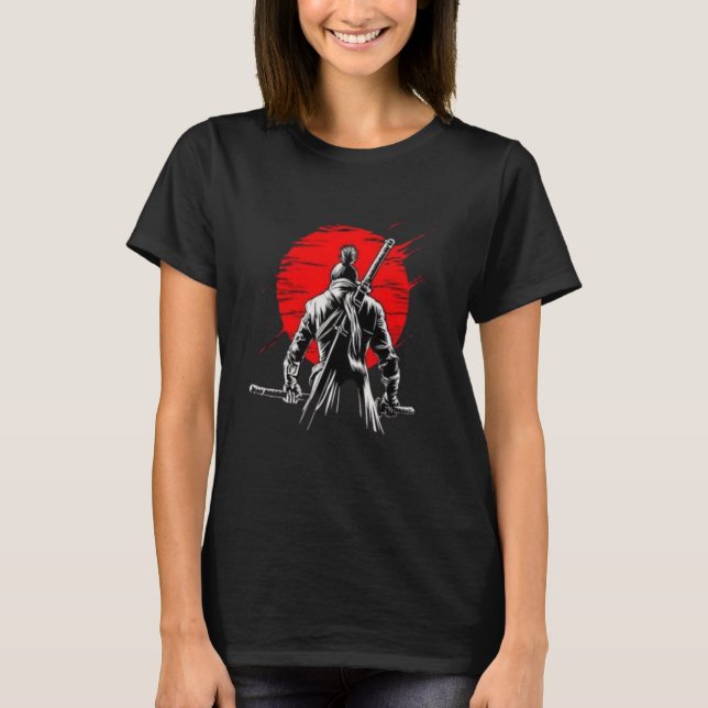SÄTTET FÖR SCHORD SAMURAI WARRIOR 4 T SHIRT (Framsida)