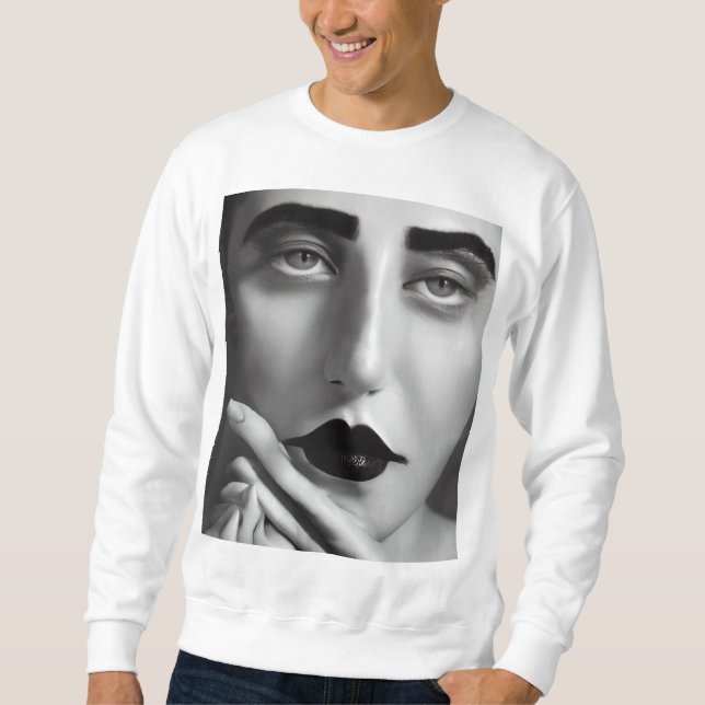 Sattire Desigs Clothing Line Lång Ärmad Tröja (Framsida)