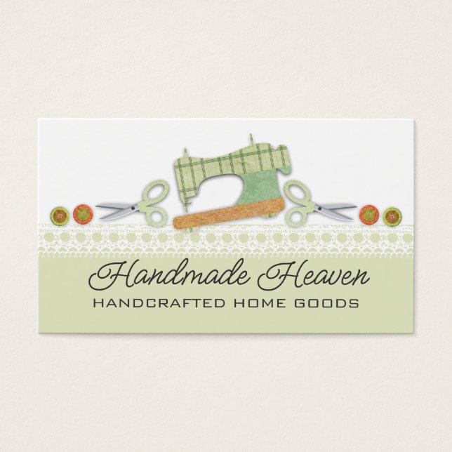 Sättknappar för saxar i maskin, snöre, märkre för  visitkort (Framsidan)