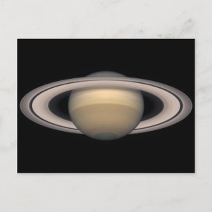 Saturn 1999 vykort present vetenskap och astronomi
