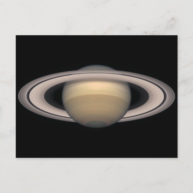 Saturn 1999 vykort present vetenskap och astronomi (Framsida)