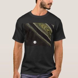 Saturn and Tethys t-shirt