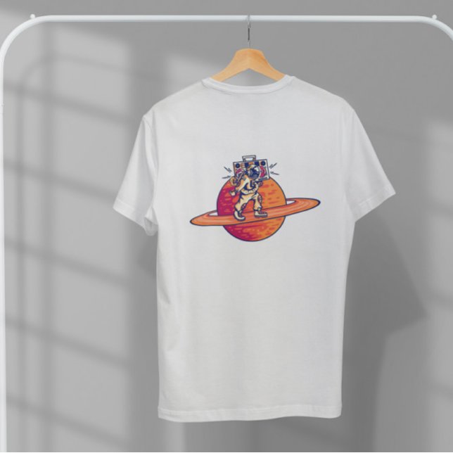 Saturn Astronaut T Shirt (Skapare uppladdad)