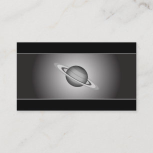Saturn - astronomi visitkort