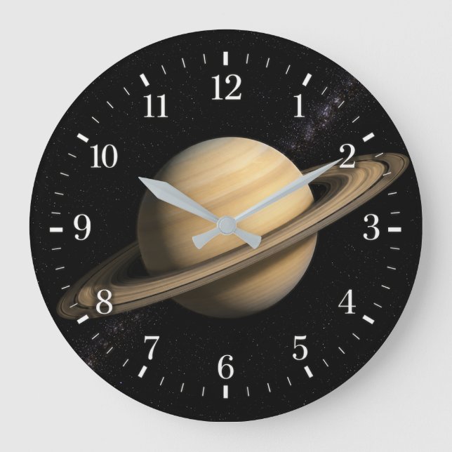 Saturn Clock 2026 Version Stor Klocka (Framsida)