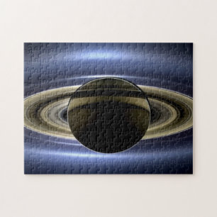 Saturn - dagen den log jorden pussel