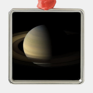 Saturn dagjämning julgransprydnad metall