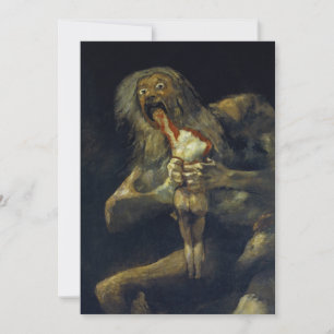 Saturn Devoring Hans Son by Francisco de Goya