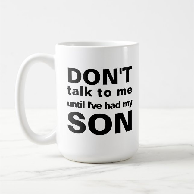 Saturn Devoring Hans Son mugg (Vänster)