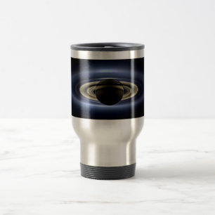 Saturn Eclipsed Sol från Cassini Orbiter Resemugg