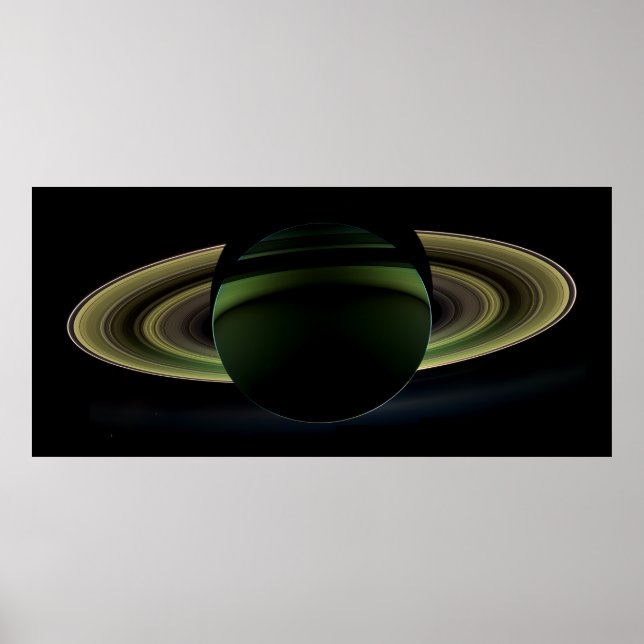 Saturn - en Splendor Sälldom Seen Poster (Framsidan)