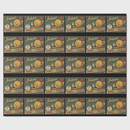 Saturn Fina Ringar Retro Vintage Rymd Humor Presentpapper