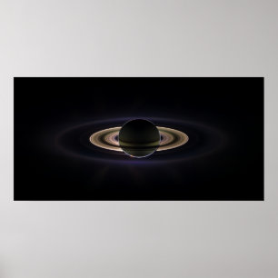 Saturn förmörkelse poster