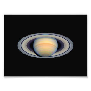 Saturn (Hubble teleskop) Fototryck