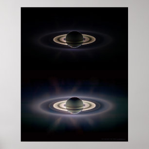 Saturn i förmörkelsen 16x20 (9x11) poster
