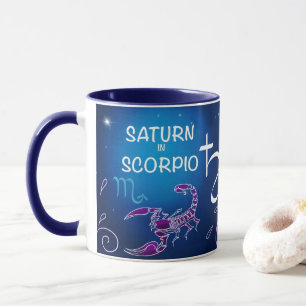 Saturn i Scorpiomugg Mugg