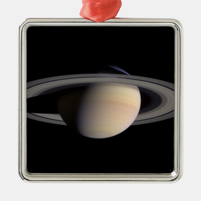 Saturn Julgransprydnad Metall (Framsidan)
