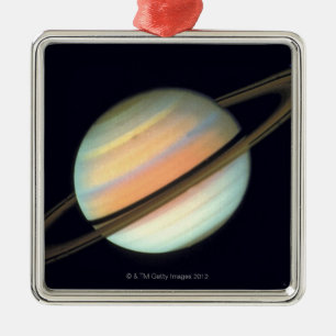 Saturn Julgransprydnad Metall