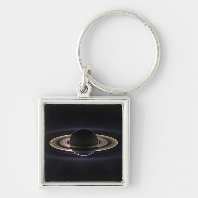 Saturn Lysande Nyckelring (Framsidan)