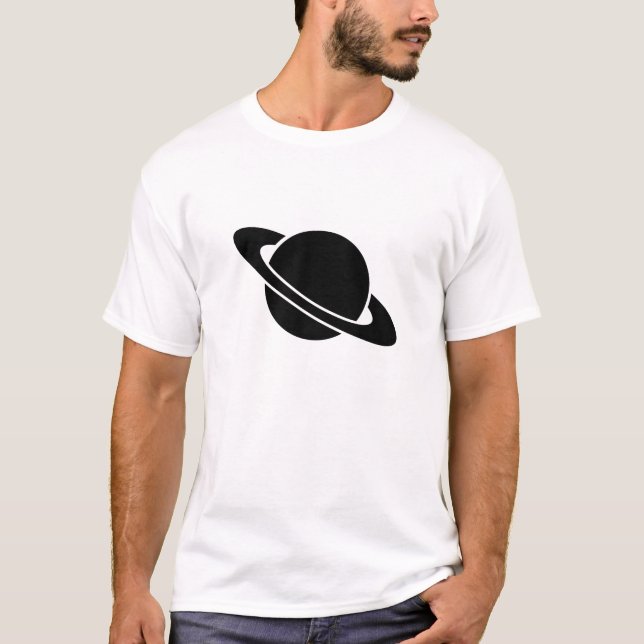 Saturn PictogramT-tröja T-shirt (Framsida)