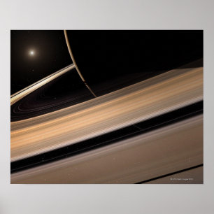 Saturn planet i det sol- systemet, närbild 3 poster