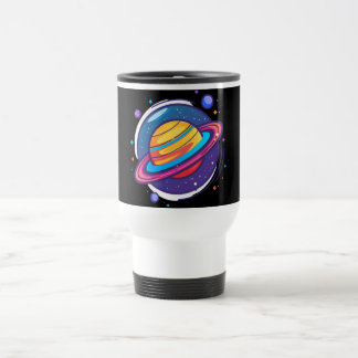 Saturn Planet Kaffe Mugg – Kosmisk Design för Rymd