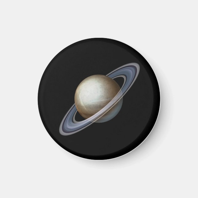 Saturn Planet Magnet | 1,25 tum | Astrologi (Framsidan)