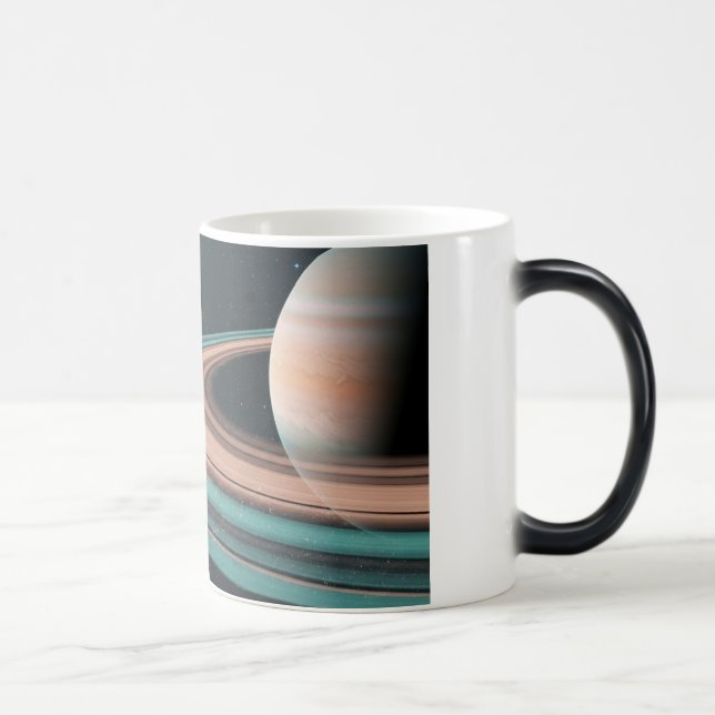 Saturn Planet Mugg med Ringar (Höger)