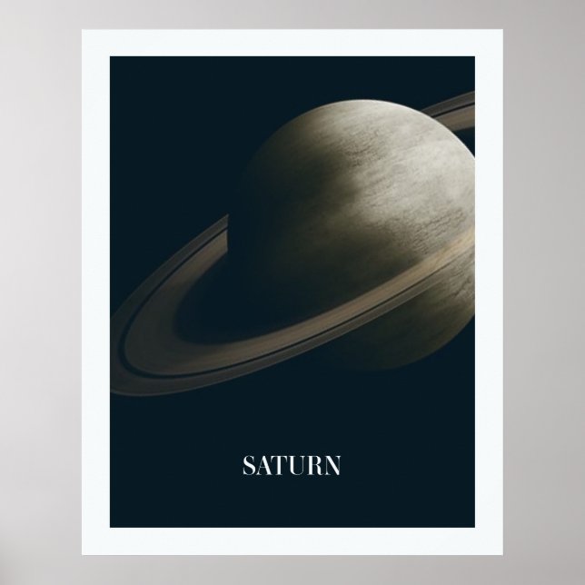 Saturn Poster (Framsidan)
