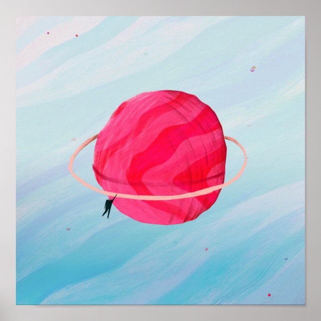 Saturn Poster (Framsidan)