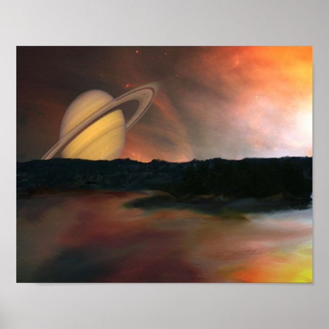 Saturn Poster (Framsidan)