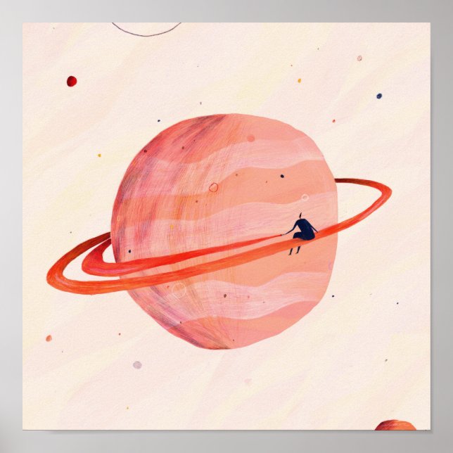 Saturn Poster (Framsidan)